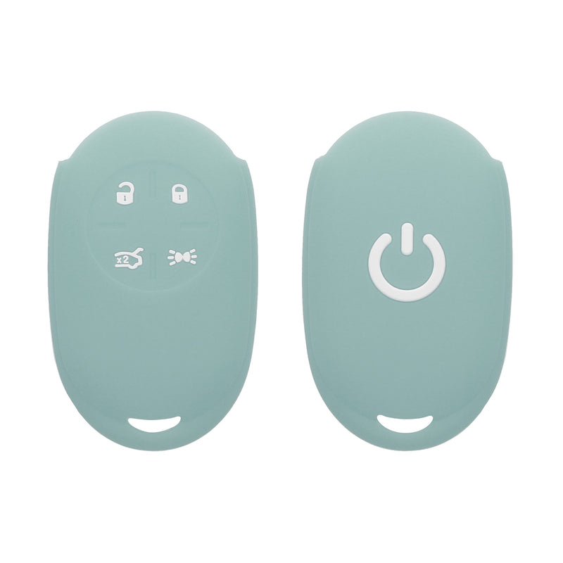 kwmobile Car Key Cover Compatible with Fiat 500E 4-Button Car Key
