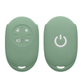 kwmobile Car Key Cover Compatible with Fiat 500E 4-Button Car Key