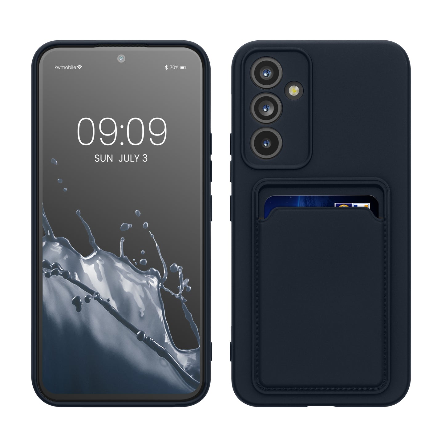 kwmobile Phone Case Compatible with Samsung Galaxy A54 5G with Card Slot