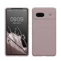 kwmobile Handyhülle für Google Pixel 7a Hülle, für Pixel 7a Case - Hülle Silikon - kabelloses Laden - Nude Lilac Nude Lilac  