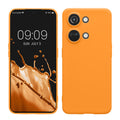 kwmobile Handyhülle kompatibel mit OnePlus Nord 3 5G Hülle - Handy Case aus weichem Silikon in Fruity Orange Fruity Orange  