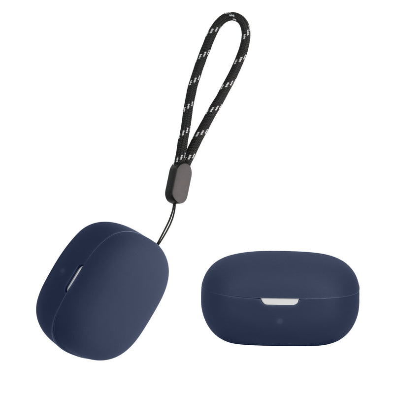 kwmobile Hülle kompatibel mit Anker Soundcore P20i Hülle - Kopfhörer Case - TPU Silikon Cover - Schutzhülle in Dunkelblau Dunkelblau  