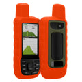 kwmobile Hülle kompatibel mit Garmin GPSMAP 66sr / GPSMAP 67 - Schutzhülle für GPS Handgerät in Orange Orange  