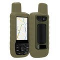 kwmobile Hülle kompatibel mit Garmin GPSMAP 66sr / GPSMAP 67 - Schutzhülle für GPS Handgerät in Grün Grün  
