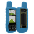 kwmobile Hülle kompatibel mit Garmin GPSMAP 66sr / GPSMAP 67 - Schutzhülle für GPS Handgerät in Blau Blau  