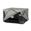 kwmobile Cover kompatibel mit Epson Eco Tank ET-3850 / Eco Tank ET-4856 - Tasche Hülle Drucker - Staubschutzhülle Schutzhaube Schutzhülle - Hellgrau Hellgrau  
