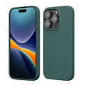 kwmobile Handyhülle für iPhone 15 Pro Hülle, für iPhone 15 Pro Case - Hülle Silikon - kabelloses Laden - Blaugrün Blaugrün  