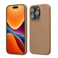 kwmobile Handyhülle für iPhone 15 Pro Hülle, für iPhone 15 Pro Case - Hülle Silikon - kabelloses Laden - Cappuccino Cappuccino  