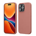 kwmobile Handyhülle für iPhone 15 Pro Max Hülle, für iPhone 15 Pro Max Case - Hülle Silikon - kabelloses Laden - Winter Rose Winter Rose  