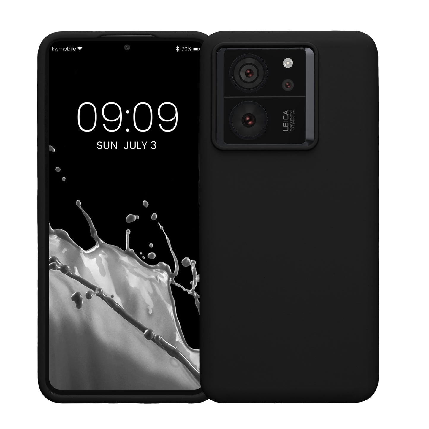 kwmobile Phone Case for Xiaomi 13T / 13T Pro Case Silicone Wireless Charging Protective Cover