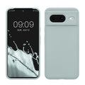 kwmobile Handyhülle für Google Pixel 8 Hülle, für Pixel 8 Case - Hülle Silikon - kabelloses Laden - Cool Mint Cool Mint  