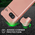 kwmobile Necklace Case compatible with Google Pixel 7 Case - Cover with Lanyard - Silicone Protective Cover