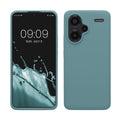 kwmobile Hülle kompatibel mit Xiaomi Redmi Note 13 Pro+ 5G / Redmi Note 13 Pro Plus 5G Hülle - Silikon Handy Case - Handyhülle weiche Oberfläche - kabelloses Laden - Arctic Night Arctic Night  