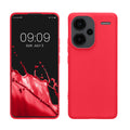 kwmobile Hülle kompatibel mit Xiaomi Redmi Note 13 Pro+ 5G / Redmi Note 13 Pro Plus 5G Hülle - weiches TPU Silikon Case - Cover geeignet für kabelloses Laden - Neon Pink Neon Pink  