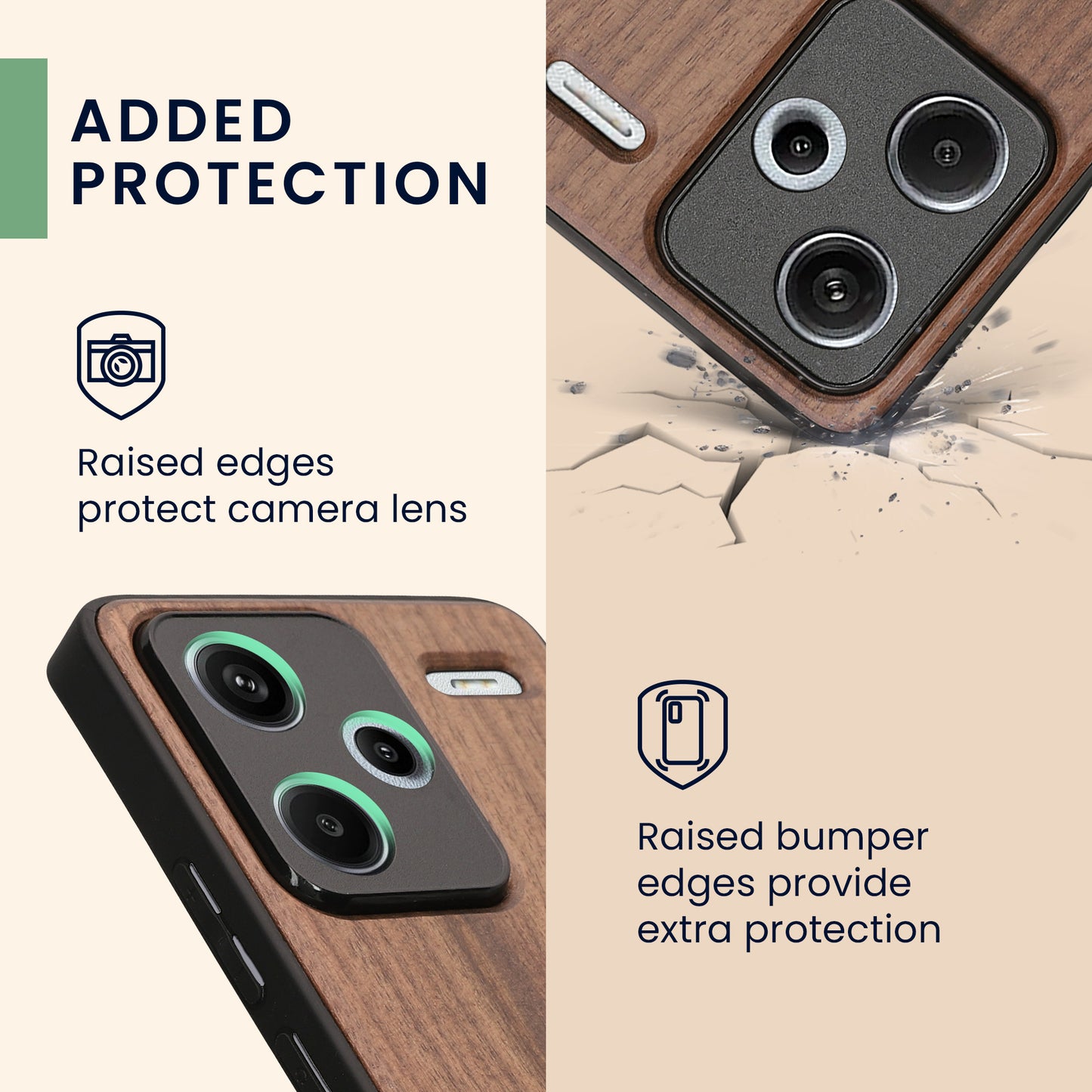 kwmobile Case Compatible with Xiaomi Redmi Note 13 Pro+ 5G / Redmi Note 13 Pro Plus 5G - Phone Cover - TPU Phone Case Compass Vintage