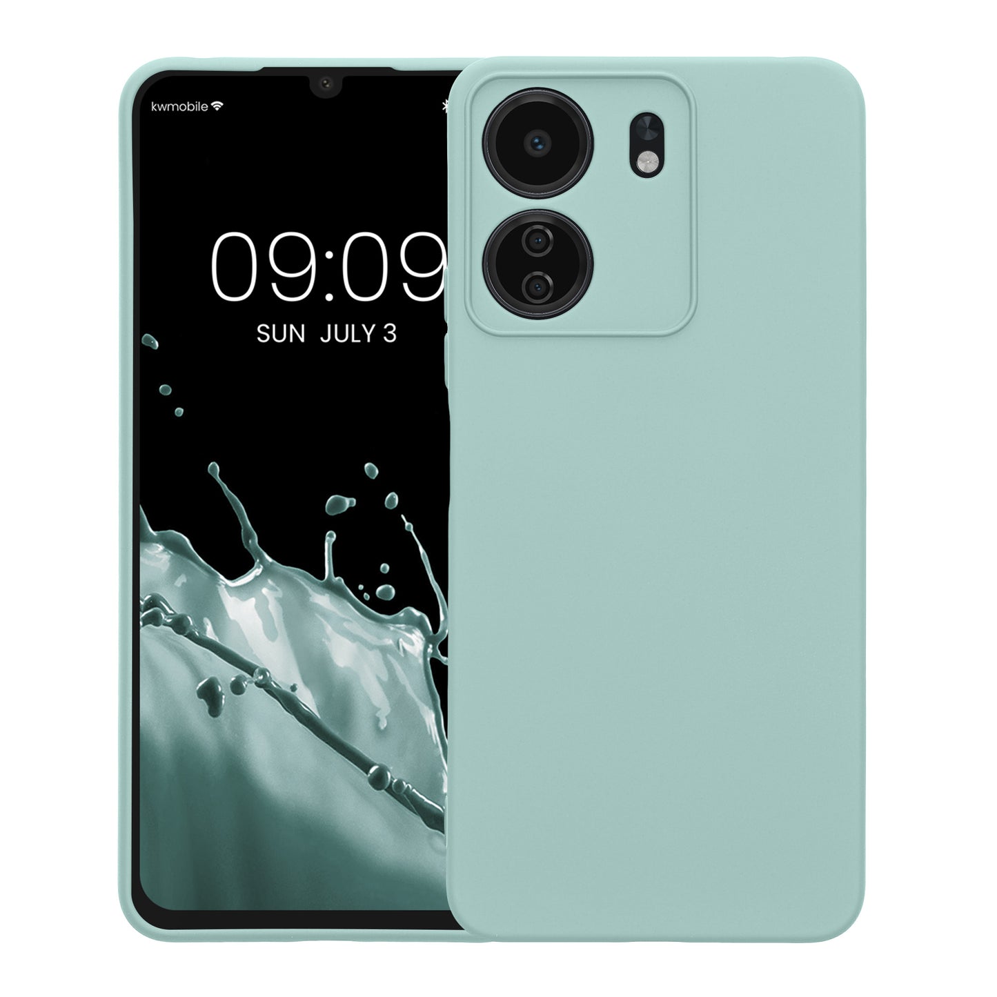 kwmobile Slim Case Compatible with Xiaomi Poco C65 / Redmi 13C - Silicone Phone Case