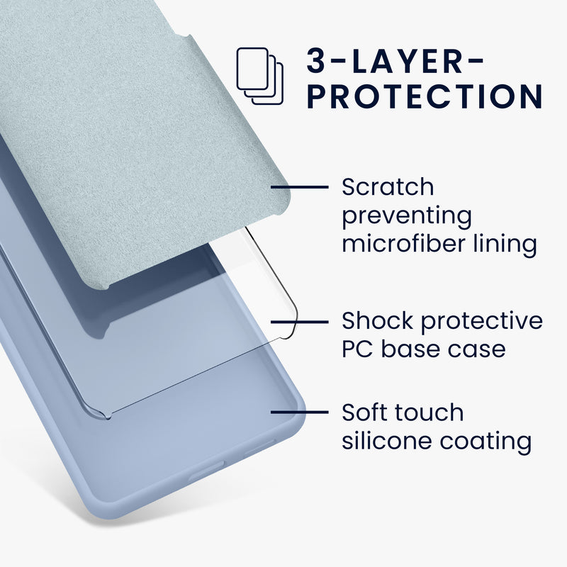 kwmobile Phone Case for Google Pixel 8a - Wireless Charging
