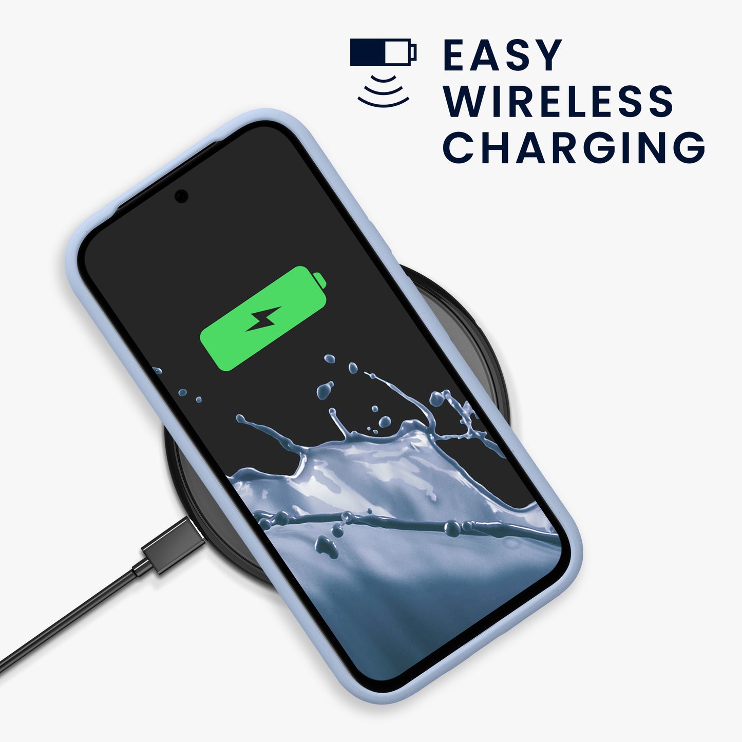kwmobile Phone Case for Google Pixel 8a - Wireless Charging