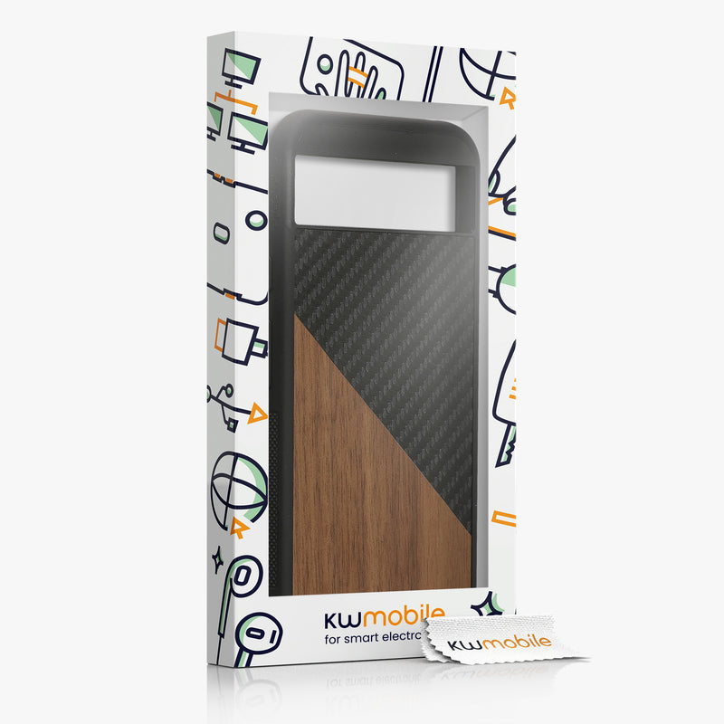 kwmobile Case Compatible with Google Pixel 8a - Phone Case - Phone Protective Cover - Smartphone Cover