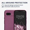 kwmobile Case for Google Pixel 8a - Soft Silicone Protective Cover