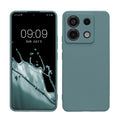 kwmobile Handyhülle kompatibel mit Xiaomi Redmi Note 13 Pro 5G / Poco X6 5G Hülle - Handy Case aus weichem Silikon in Arctic Night Arctic Night  