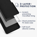 kwmobile Phone Case for Xiaomi Redmi Note 13 Pro 5G / Poco X6 5G - Silicone Case - Wireless Charging - Protective Cover