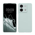 kwmobile Handyhülle kompatibel mit Xiaomi Redmi Note 13 5G Hülle - Handy Case aus weichem Silikon in Cool Mint Cool Mint  