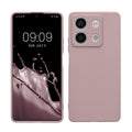 kwmobile Handyhülle kompatibel mit Xiaomi Redmi Note 13 5G Hülle - Handy Case aus weichem Silikon in Nude Lilac Nude Lilac  