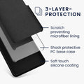 kwmobile Phone Case for Xiaomi Redmi Note 13 5G Case Silicone Wireless Charging Protective Cover