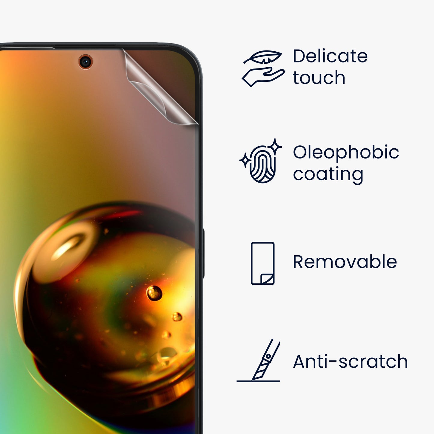 3x Crystal Clear Screen Protector for Nothing Phone 2a / Phone 2a Plus
