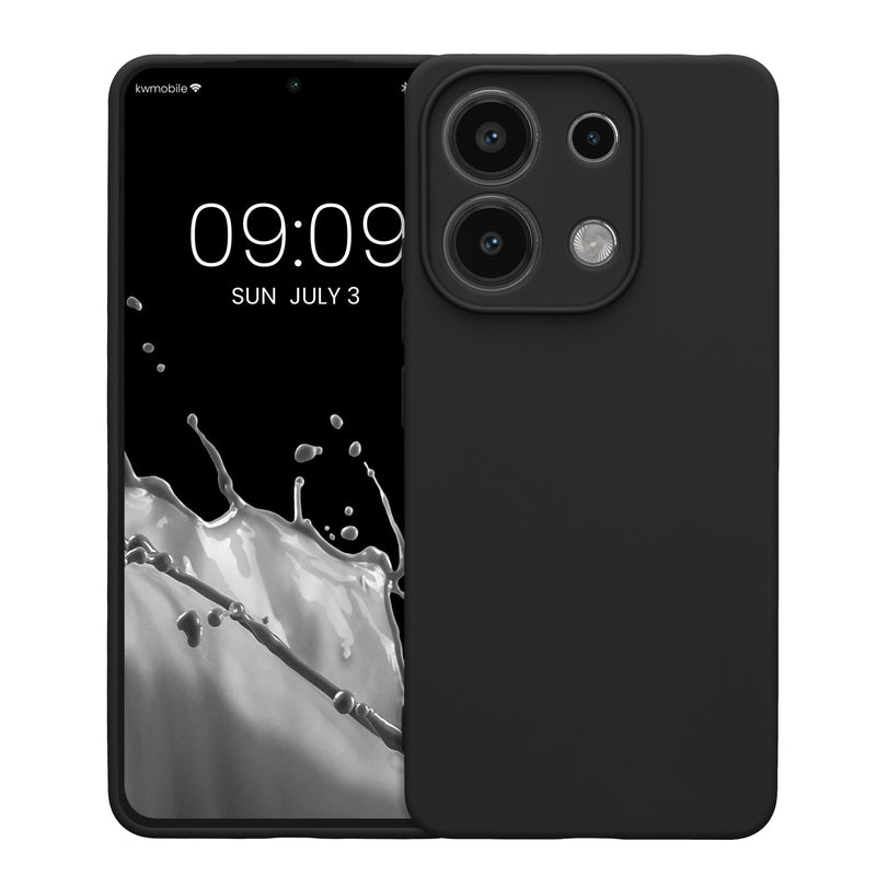 kwmobile Phone Case for Xiaomi Redmi Note 13 4G Case - Soft Phone Silicone Case - Protective Cover