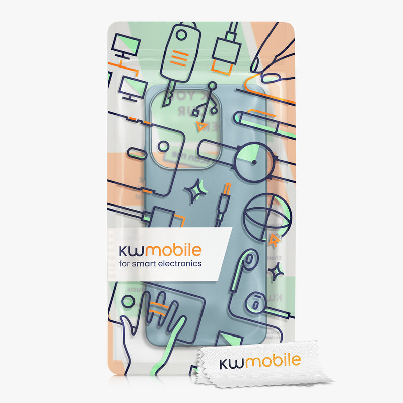 kwmobile Phone Case for Xiaomi Redmi Note 13 4G Case - Silicone Case - Protective Cover