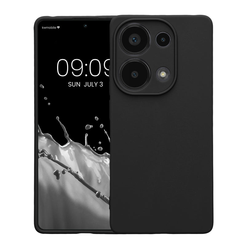 kwmobile Silicone Phone Case for Xiaomi Redmi Note 13 Pro 4G - Soft Phone Cover Protective Case