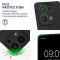 kwmobile Silicone Phone Case for Xiaomi Redmi Note 13 Pro 4G - Soft Phone Cover Protective Case
