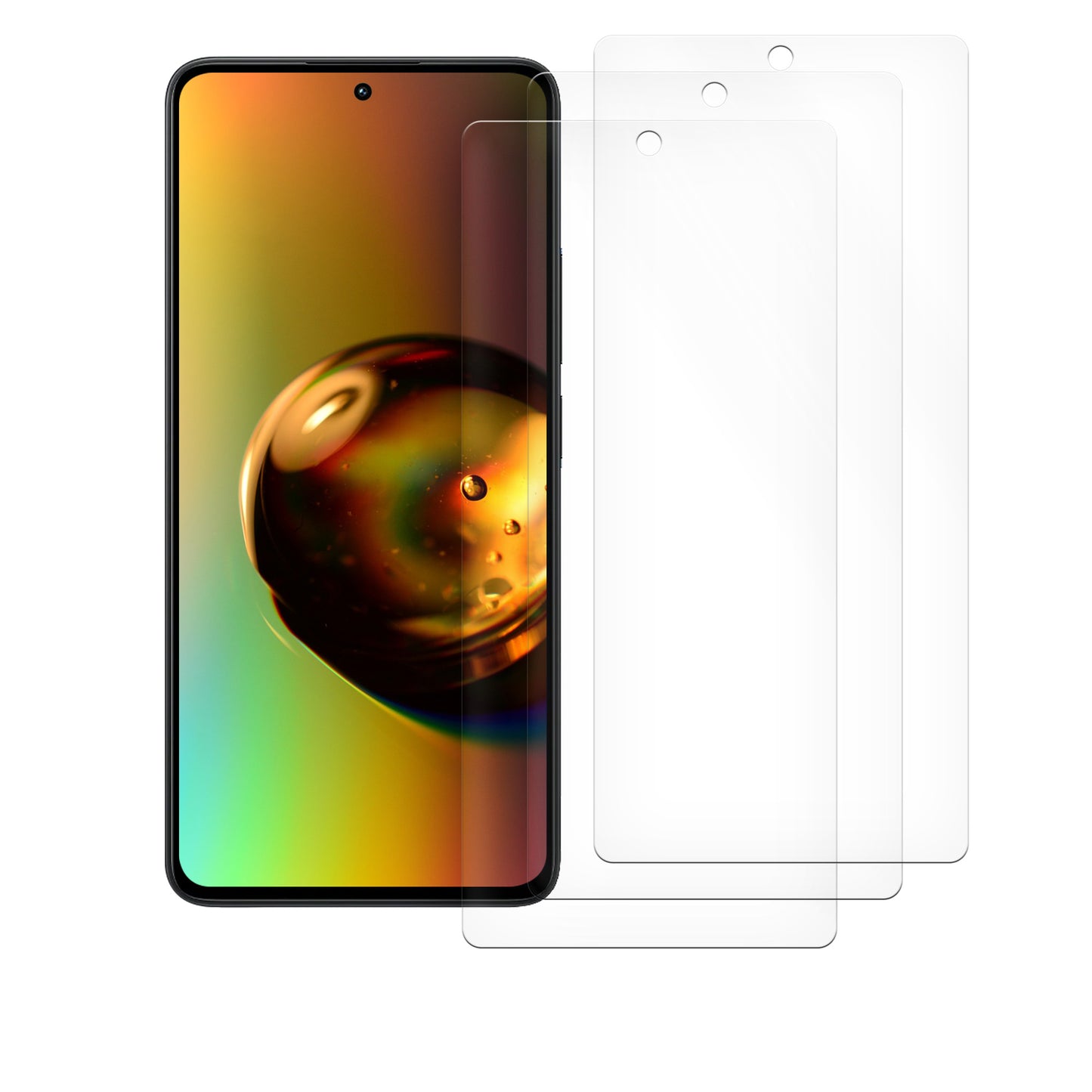 3x Crystal Clear Film for Xiaomi Redmi Note 13 4G