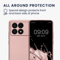kwmobile Case for Xiaomi Poco X6 Pro 5G - Soft Silicone Protective Cover