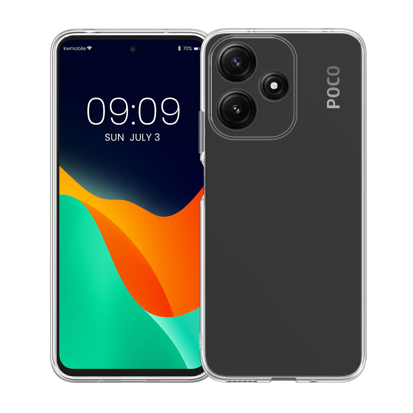 kwmobile Case compatible with Xiaomi Poco M6 Pro 5G - Phone Case