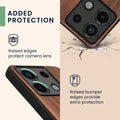 kwmobile Case Compatible with Xiaomi Redmi Note 13 Pro 5G / Poco X6 5G - Phone Cover - TPU Phone Case Compass Vintage