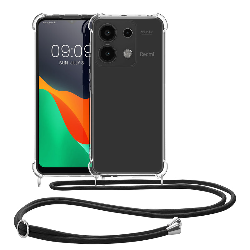 kwmobile Necklace Case compatible with Xiaomi Redmi Note 13 4G Case