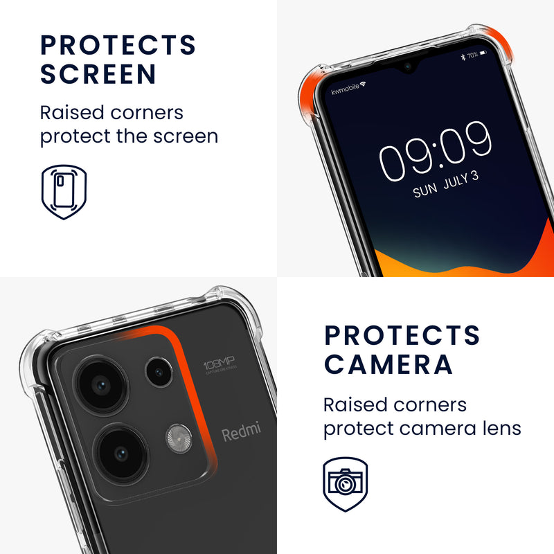 kwmobile Necklace Case compatible with Xiaomi Redmi Note 13 4G Case