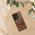 kwmobile Case Compatible with Xiaomi Redmi Note 13 Pro 4G Phone Cover TPU Phone Case Vintage Compass