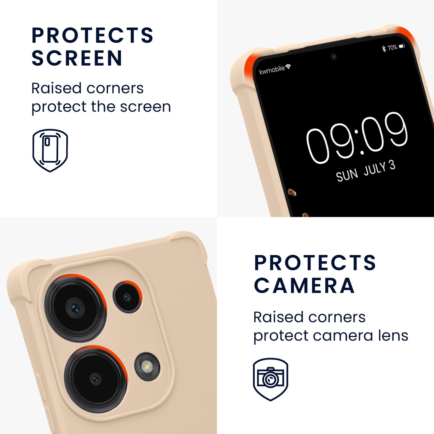 Case compatible with Xiaomi Redmi Note 13 Pro 4G