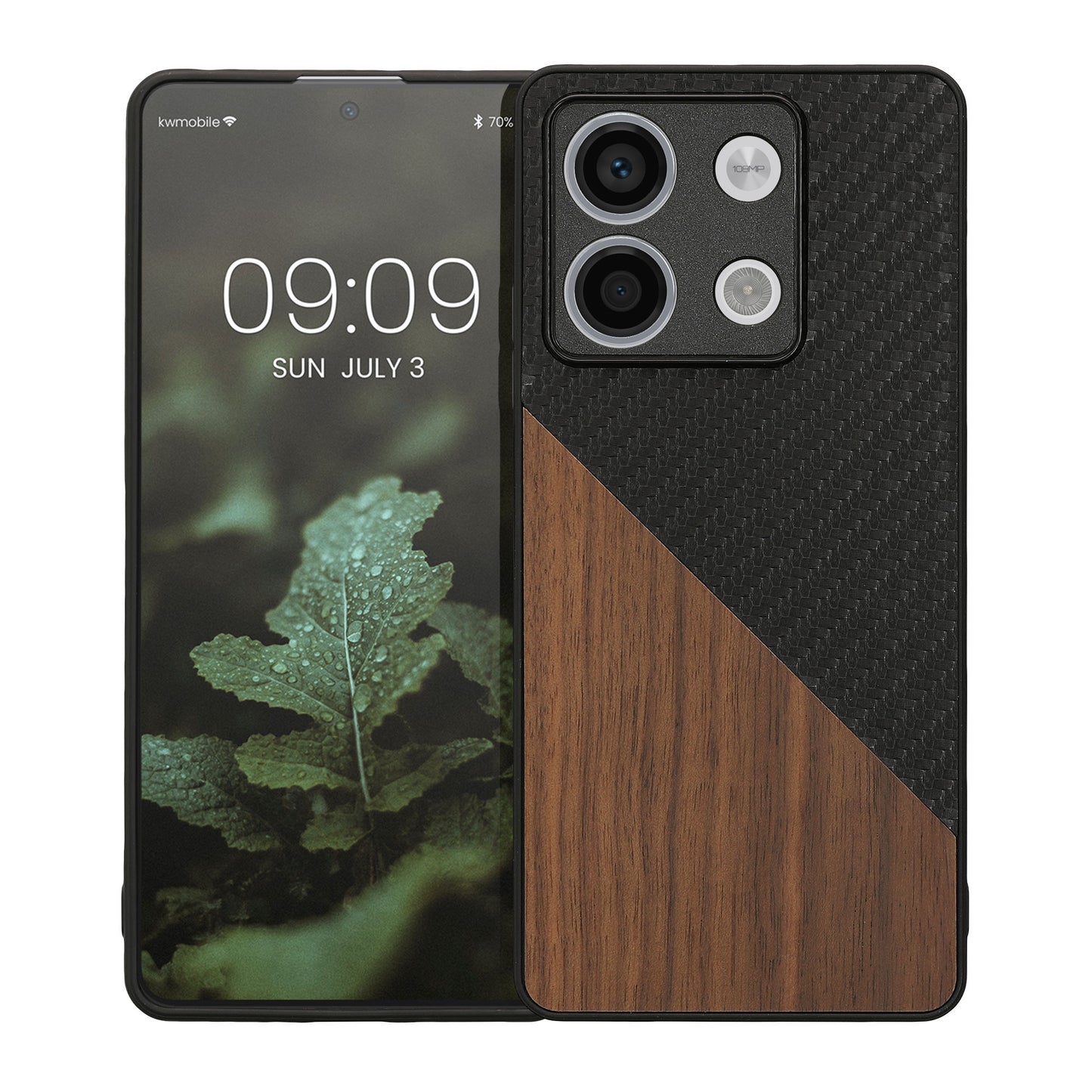 kwmobile Case Compatible with Xiaomi Redmi Note 13 5G - Phone Case - Phone Protective Cover - Smartphone Cover