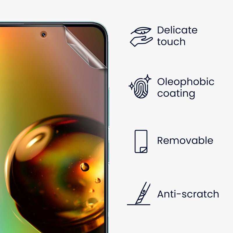 3x Crystal Clear Film for Xiaomi Poco M6 Pro 5G