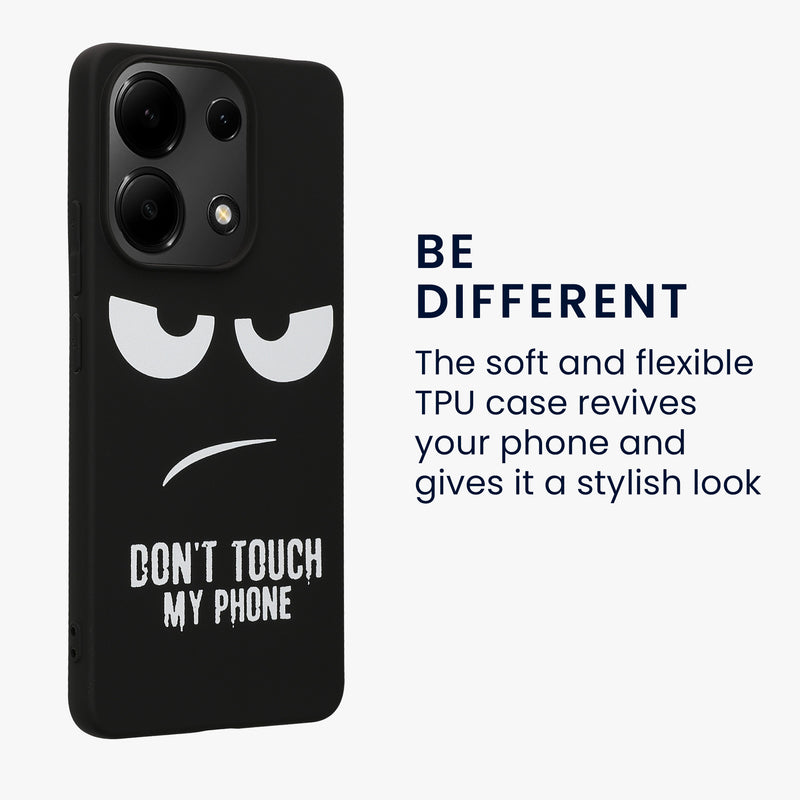 kwmobile Case Compatible with Xiaomi Redmi Note 13 4G - Silicone Phone Cover