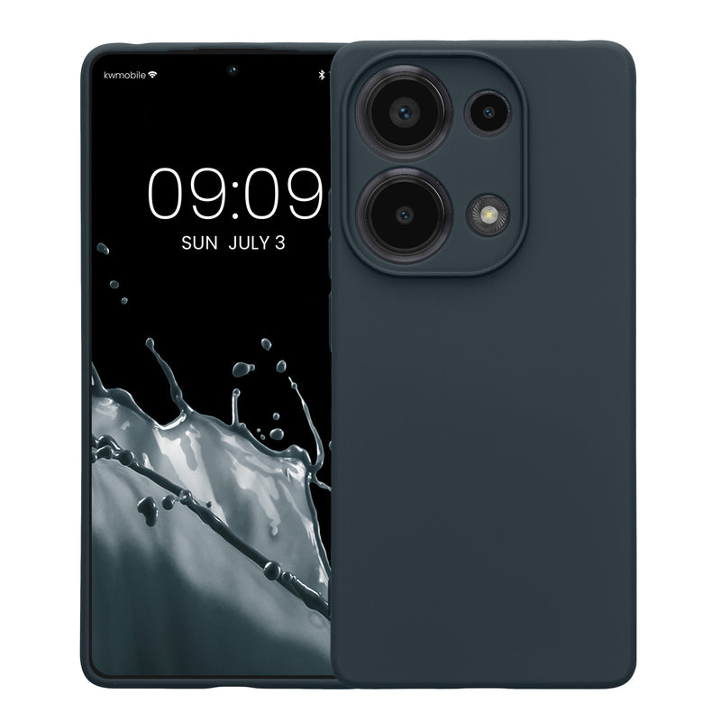kwmobile Slim Case Compatible with Xiaomi Redmi Note 13 Pro 4G Cover - Silicone Phone Case