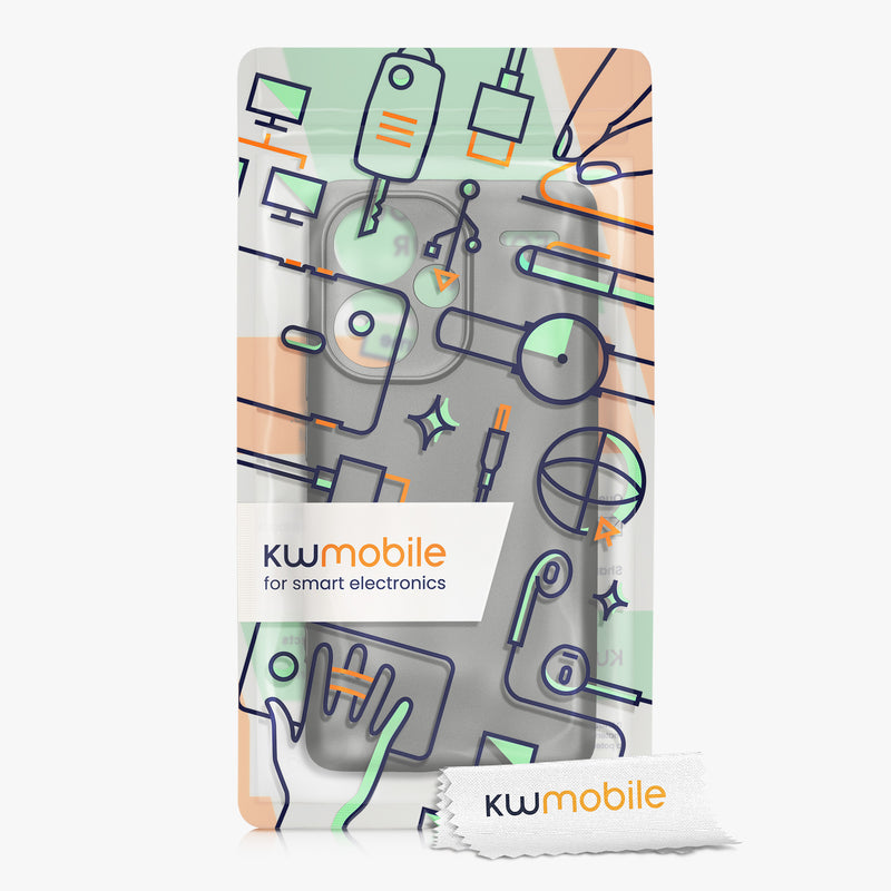 kwmobile Phone Case for Xiaomi Redmi Note 13 Pro+ 5G / Redmi Note 13 Pro Plus 5G - Soft Silicone Case - Protective Cover
