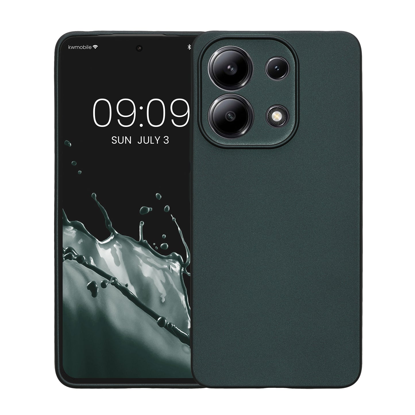 kwmobile Phone Case for Xiaomi Redmi Note 13 4G Case Soft Silicone Cover Protective Cover