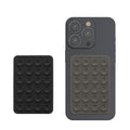 kwmobile Suction Cup Phone Holder Self-Adhesive - 5.5 x 8cm - Universal Holder for Phone Cases - Compatible with iPhone and Android