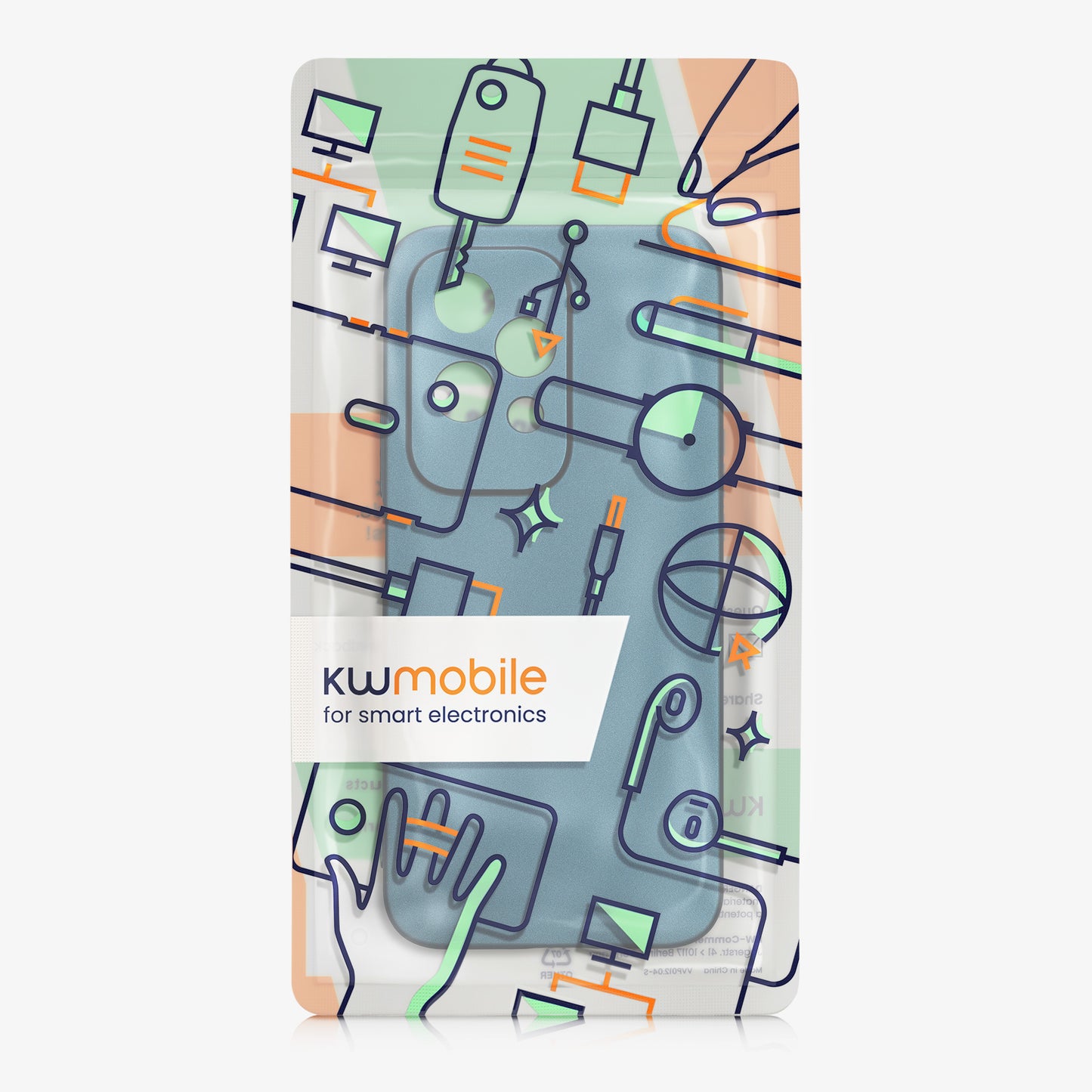 kwmobile Phone Case for HONOR 200 Lite - Soft Silicone Case Protective Cover